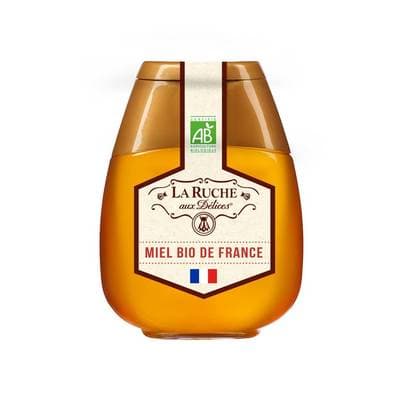 Ruche aux délices Miel de France Bio, 250g