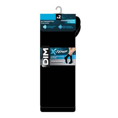 3610861081161 - Dim - Mi-Chaussette X Temp Noires x2