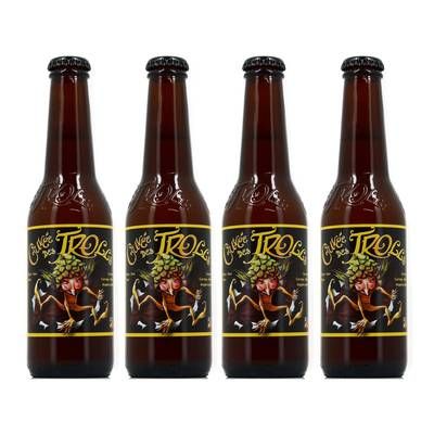 Cuvée des Trolls Bière blonde 7°, Lot de 4x25cl