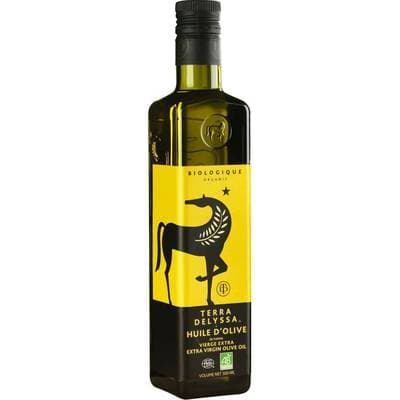 Terra Delyssa Huile d'olive vierge extra bio, 50cl