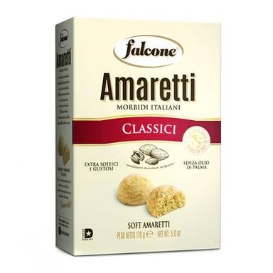 Falcone Biscuits Macarons Amaretti aux amandes, 170g