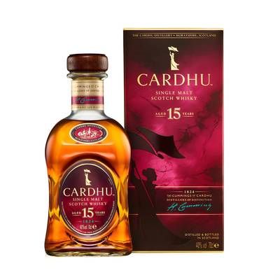 Cardhu Scotch whisky single malt 40° 15 ans, 70cl