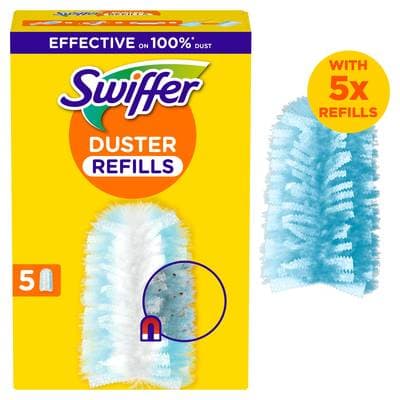 Swiffer Plumeaux dépoussiérants, 5 recharges