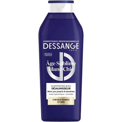 Dessange Shampoing Déjaunisseur Blanc Chic, 280ml