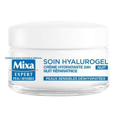 3600550950663 - Mixa - Crème Hydratante Sommeil Réparateur Hyalurogel Nuit