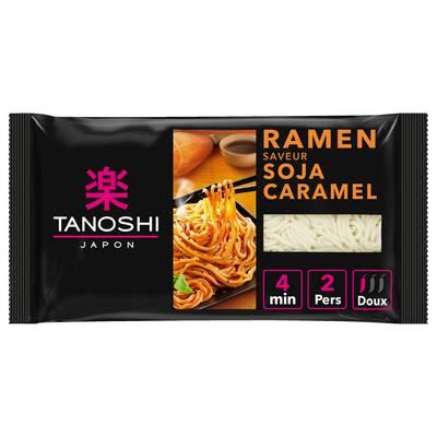 3229820181363 - Tanoshi - Japon - Ramen Saveur Soja Caramel Nouilles Japonaises Précuites