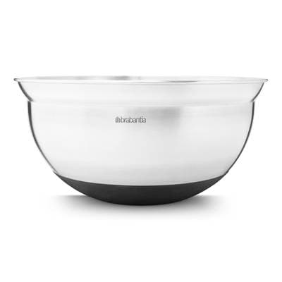 Brabantia Bol Mélangeur Matt Steel / Black, 3L