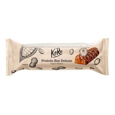 Koro Barre protéinée Deluxe vegan cacahuètes, 55g