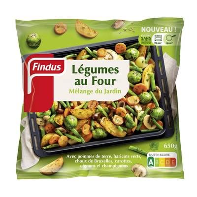 Findus Légumes au four mélange du jardin, 650g