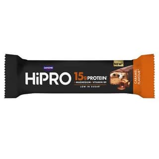 HiPRO Barre protéinée saveur caramel, 45g