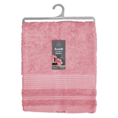3574388015064 - Douceur D Interieur - Serviette de toilette Bois de Rose