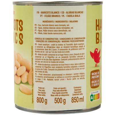 3596710553365 - Auchan - Haricots blancs