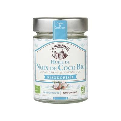 La Tourangelle Huile de Coco vierge Bio Désodorisée, 314ml