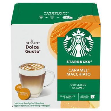 Starbucks by Nescafé Dolce Gusto Caramel macchiato, 12 capsules