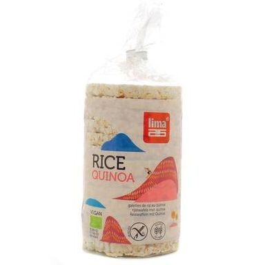 Lima Galette de riz quinoa bio, 100g