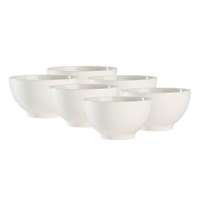 3256390175065 - Reception - Lot de 6 bols lisses Vita Ivoire 14 cm