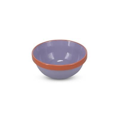 Collection Duo Bol 15,5xH6,5cm violet/orange Duo, 1 pièce