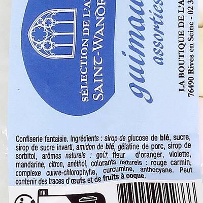 3760206042866 - Saint Wandrille - Guimauves Assorties