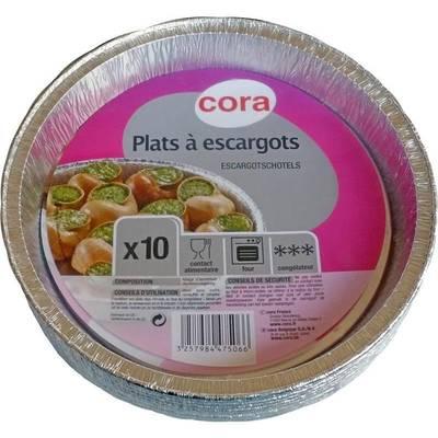 3257984475066 - Cora - Plat à escargots en Aluminium