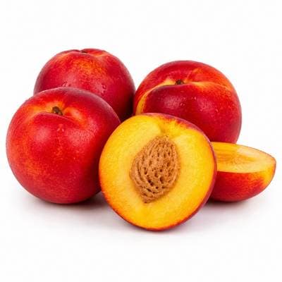 Nectar Fruits Nectarine Jaune mûr à point, Barquette de 4 Pièces