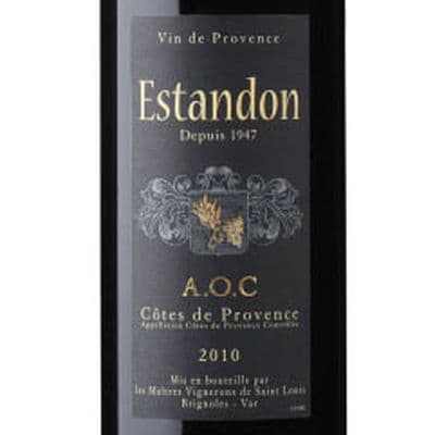 3280544041067 - Côtes de Provence rouge AOP - Estandon rouge