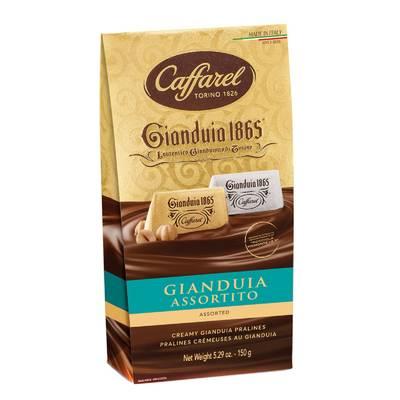 8013108628467 - Caffarel - Assortiment chocolat Gianduia Noir et Lait