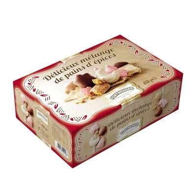 FORTWENGER Assortiment de Pains d'Epices, 450g
