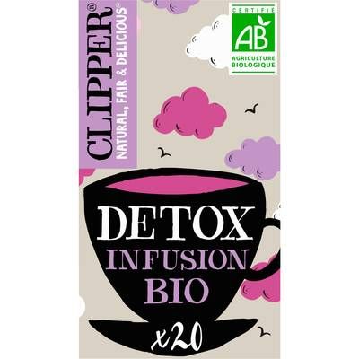 Clipper Infusion Détox Bio, 40g