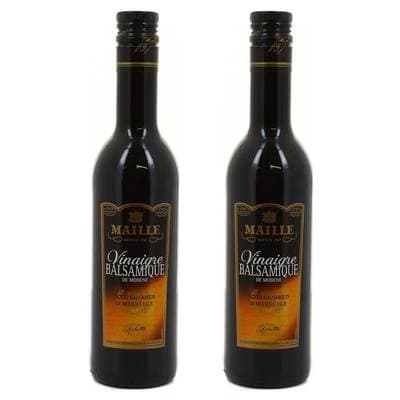 Maille Vinaigre balsamique de Modène IGP, Lot de 2x50cl