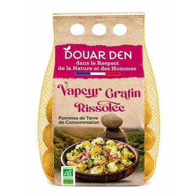 Les Paysans Bio Pomme de Terre Bio, Filet de 1,5kg