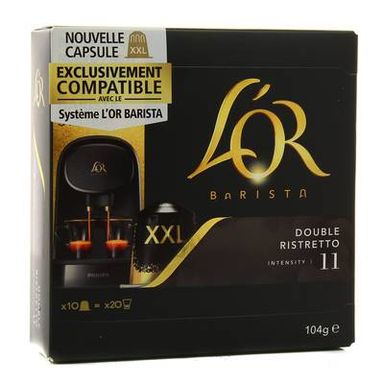 L'Or Barista Double ristretto intensité 11, 10 capsules