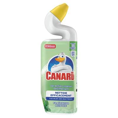 Canard Gel Liquide Nettoyant WC Fraîcheur Menthe, 750ml