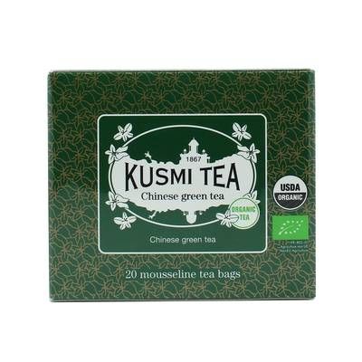 Kusmi Tea Thé Vert de Chine Bio, 20 sachets