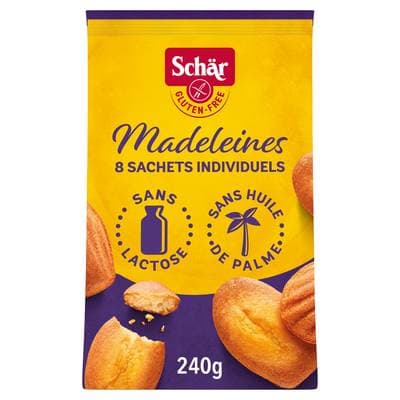 Schär Madeleines sans gluten, 8x30g