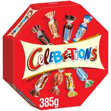 Celebrations Assortiment de Chocolats Boîte Octogonale, 385g