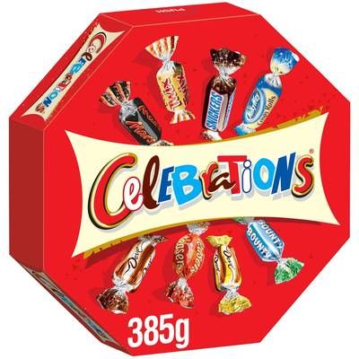 Celebrations Assortiment de Chocolats Boîte Octogonale, 385g