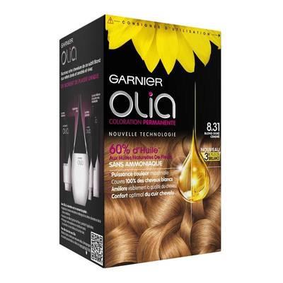3600541233270 - Garnier - Olia - Coloration Blond doré cendré 8.31