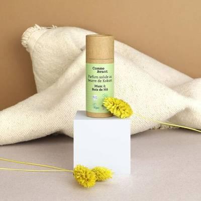 3760349311270 - Comme Avant - Parfum solide - Musc & Bois de Hô
