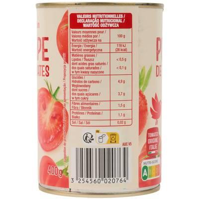 3254560020771 - Auchan - Pulpe de tomate en boîte