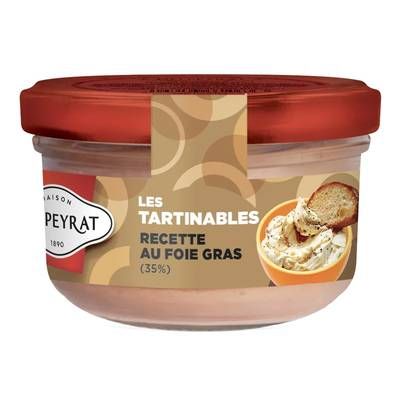 Delpeyrat Tartinable de Foie Gras 35% de Canard, 120g