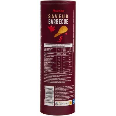 3596710322671 - Auchan - Chips tuiles saveur barbecue