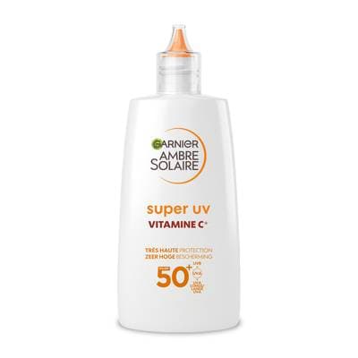 Ambre Solaire Protection Solaire Visage Super UV Anti-Tâches SPF50+, 40ml