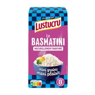 Lustucru Riz le Basmatini Naturellement Parfumé en vrac, 1kg