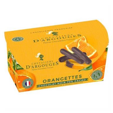 Les Chevaliers d'Argouges Ballotin Orangettes, 190g