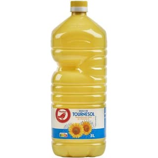 Auchan Huile de tournesol, 3L