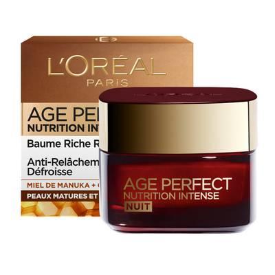 3600521992272 - L'Oréal - Crème de nuit Riche Réparatrice Age perfect nutrition intense