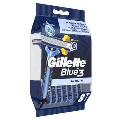 Gillette Sensor 3 Rasoir jetable, 12 rasoirs jetables