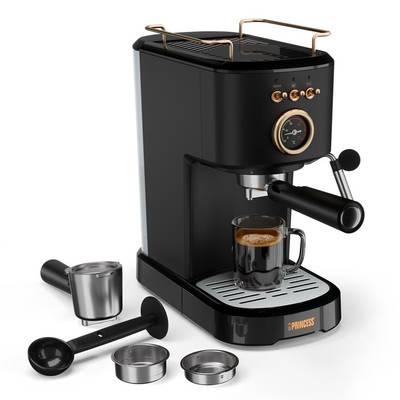 8712836993273 - Princess - Machine à Expresso Noire Multi-Dosettes 249417