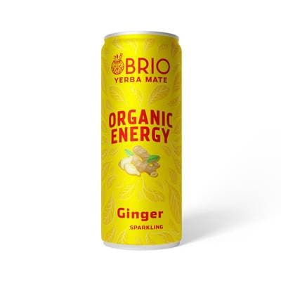 7649996848673 - Brio Mate - Boisson énergisante Gingembre Bio
