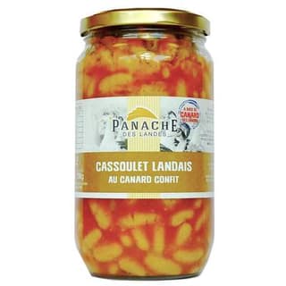 Panache Des Landes Cassoulet Landais aux manchons confits en bocal, 780g